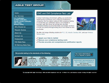 Tablet Screenshot of agiletestgroup.com